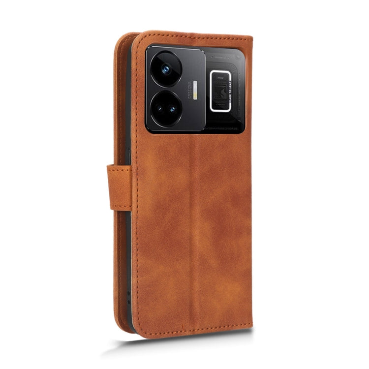For Realme GT Neo 5 Skin Feel Magnetic Flip Leather Phone Case