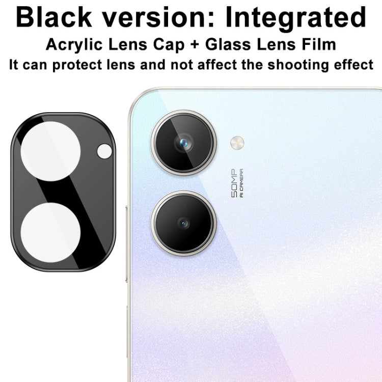 For Realme 10 4G Global imak High Definition Integrated Glass Lens Film Black Version
