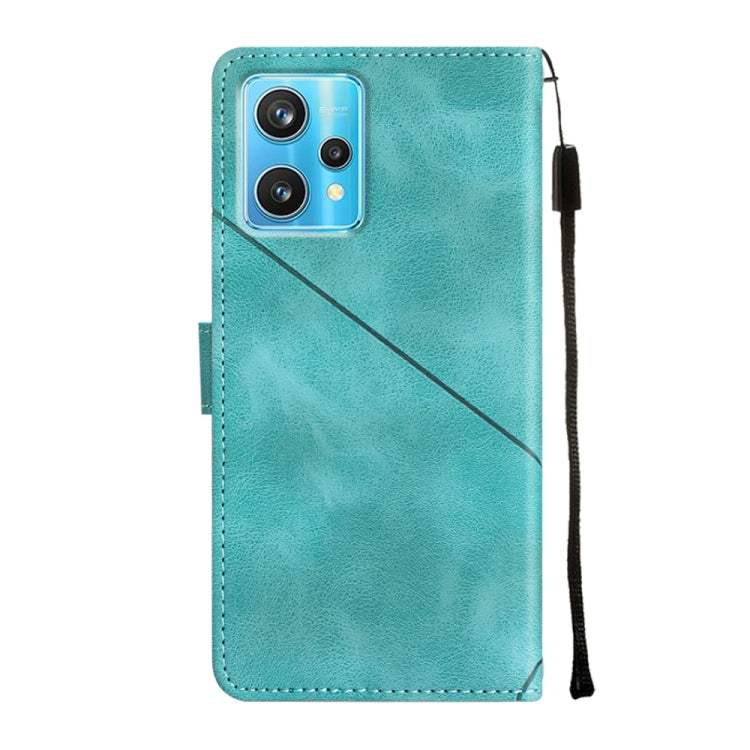 For Realme 9 Pro 5G / OnePlus Nord CE 2 Lite 5G Skin-feel Embossed Leather Phone Case
