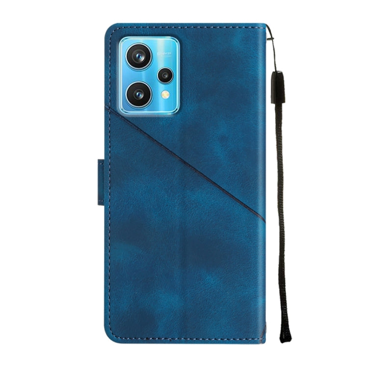 For Realme 9 Pro 5G / OnePlus Nord CE 2 Lite 5G Skin-feel Embossed Leather Phone Case