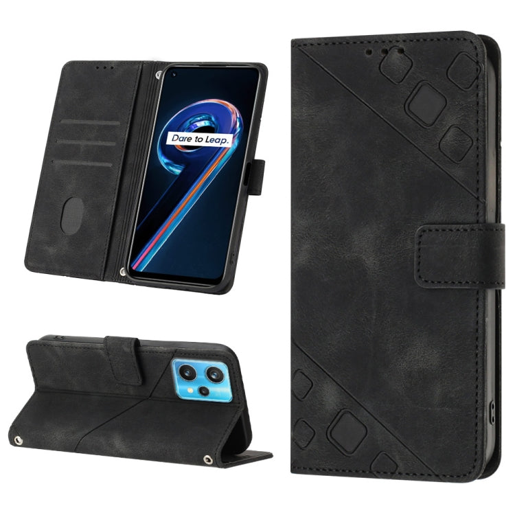 For Realme 9 Pro 5G / OnePlus Nord CE 2 Lite 5G Skin-feel Embossed Leather Phone Case