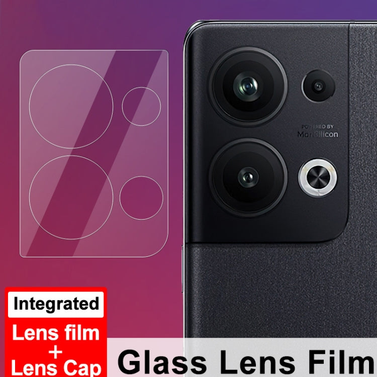For OPPO Reno9 Pro+ 5G imak Integrated Rear Camera Lens Tempered Glass Film