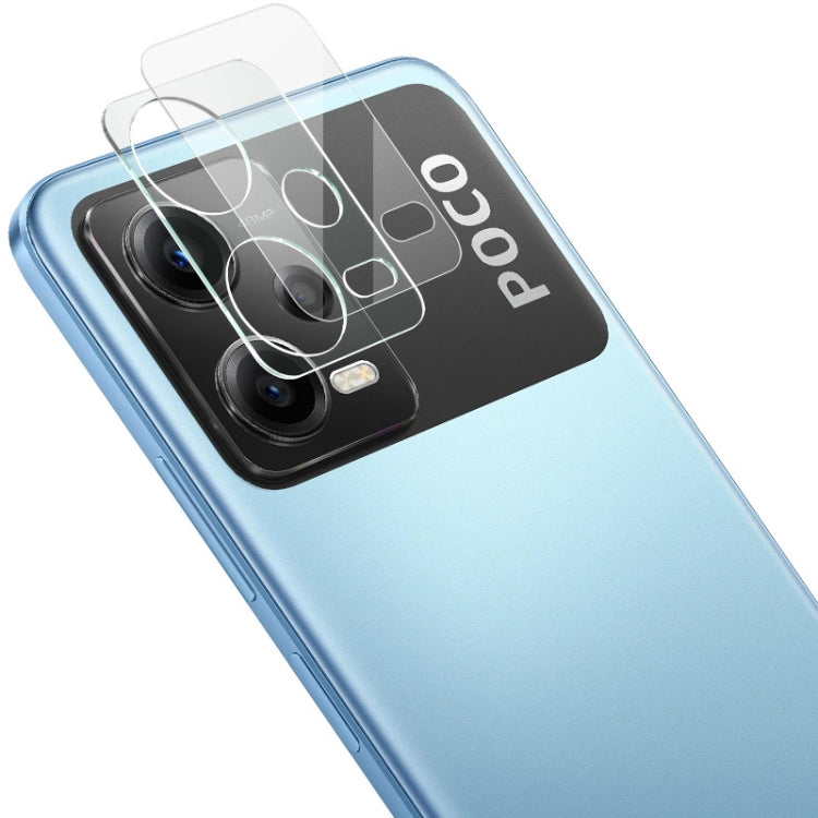 For Xiaomi Redmi Note 12 5G India / Poco X5 5G imak Integrated Rear Camera Lens Tempered Glass Film