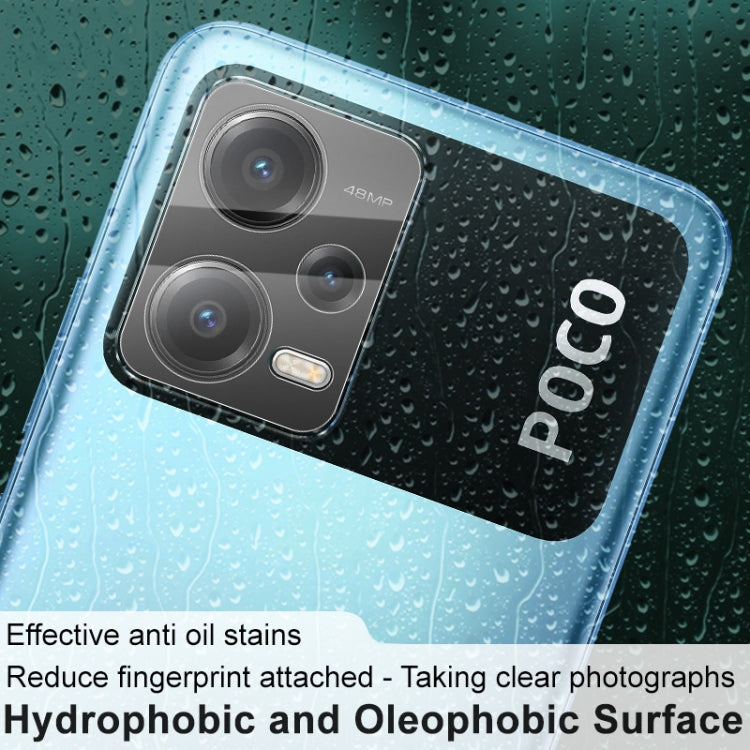 For Xiaomi Redmi Note 12 5G India / Poco X5 5G imak Integrated Rear Camera Lens Tempered Glass Film