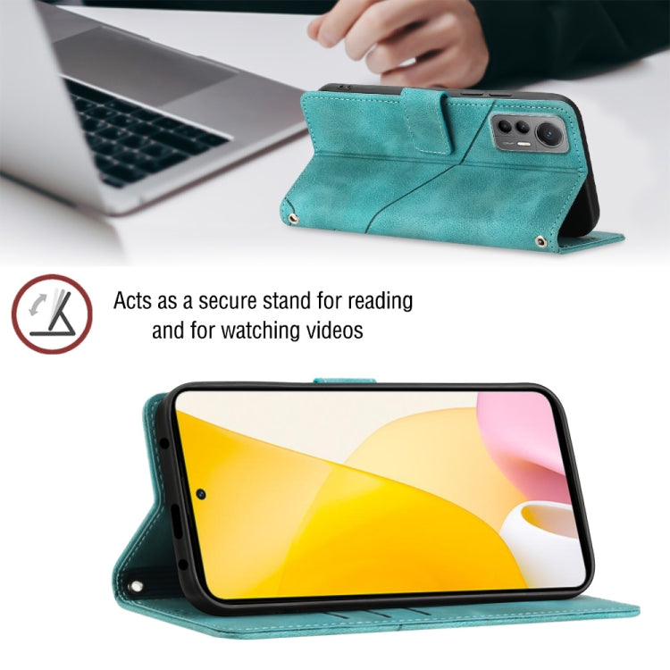 For Xiaomi 12 Lite Skin-feel Embossed Leather Phone Case