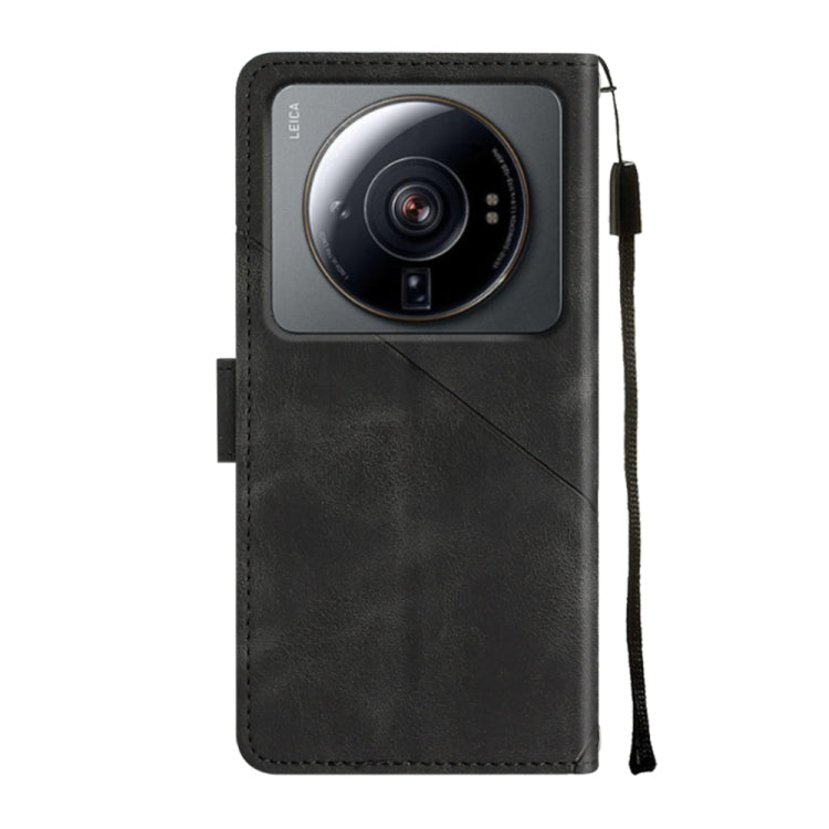 For Xiaomi 12 Ultra / 12S Ultra Skin-feel Embossed Leather Phone Case