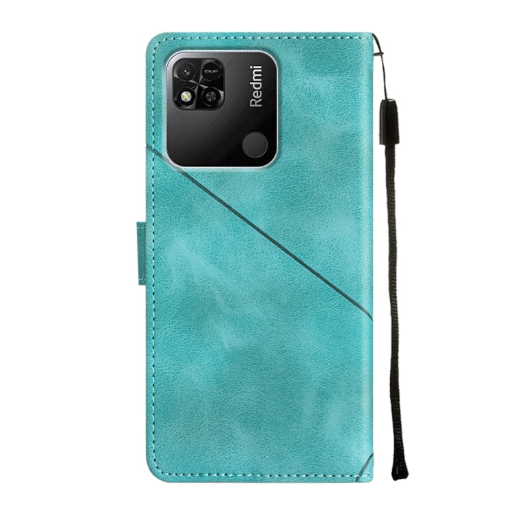 For Xiaomi Redmi 10A Skin-feel Embossed Leather Phone Case