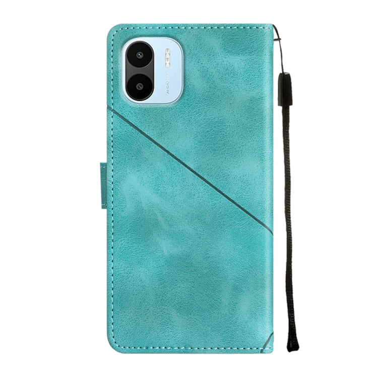 For Xiaomi Redmi A1 Skin-feel Embossed Leather Phone Case
