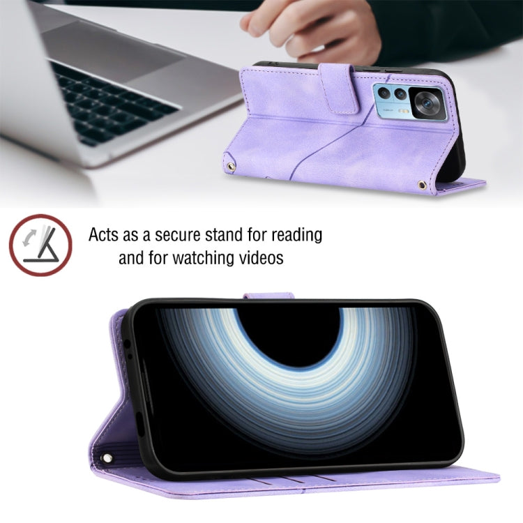 For Xiaomi 12T / 12T Pro / Redmi K50 Ultra Skin-feel Embossed Leather Phone Case