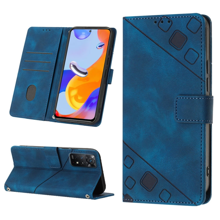 For Xiaomi Redmi Note 11 Pro 5G / 4G Skin-feel Embossed Leather Phone Case