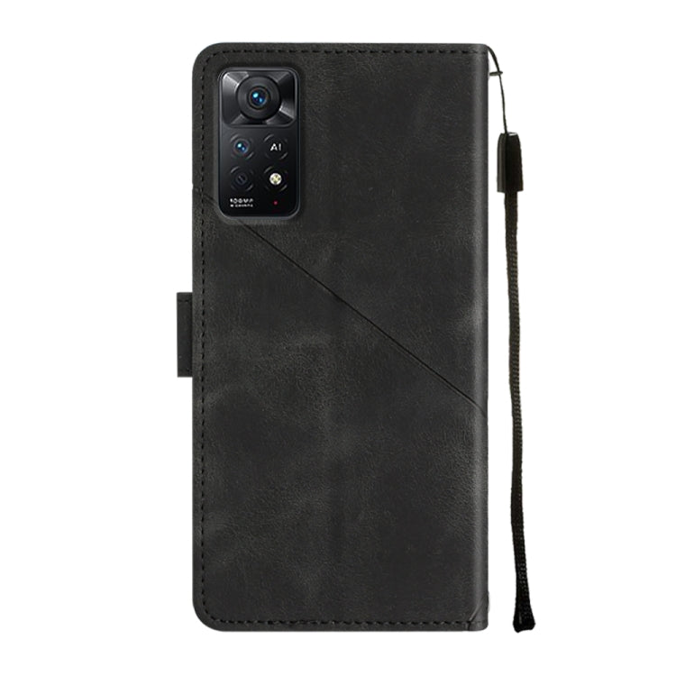 For Xiaomi Redmi Note 11 Pro 5G / 4G Skin-feel Embossed Leather Phone Case
