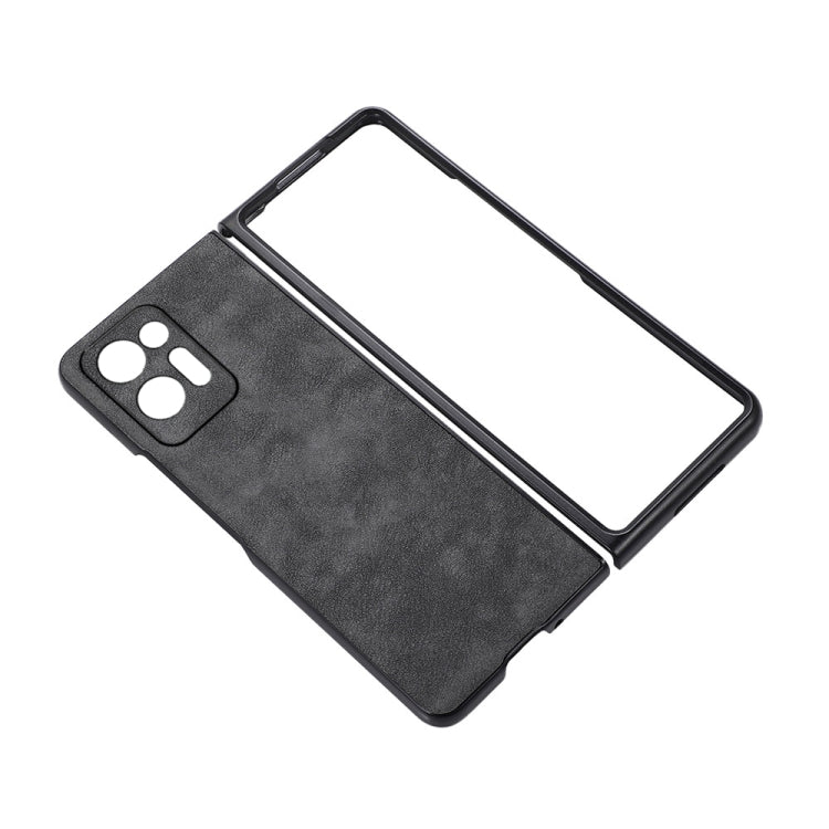 For OPPO Find N2 Morocco Texture PU Shockproof Phone Case