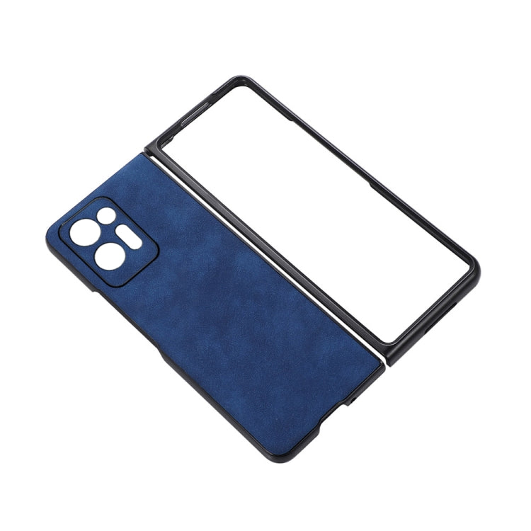 For OPPO Find N2 Morocco Texture PU Shockproof Phone Case