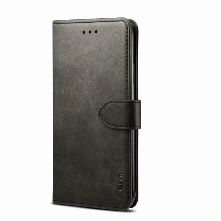 For Huawei Y9 2019 GUSSIM Business Style Horizontal Flip Leather Case with Holder & Card Slots & Wallet