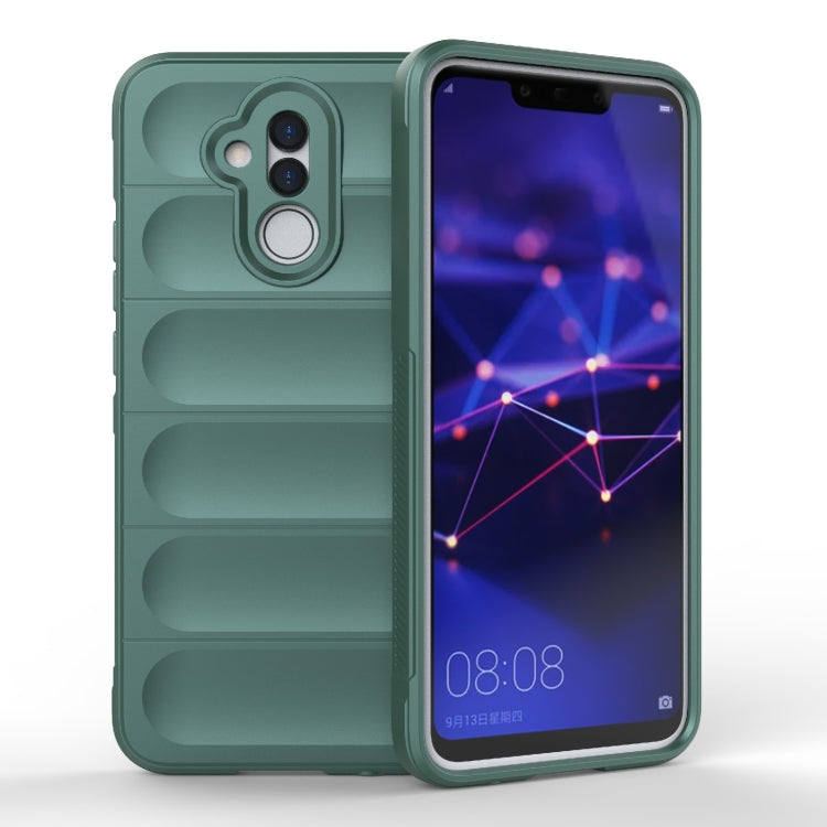 For Huawei Mate 20 Lite Magic Shield TPU + Flannel Phone Case