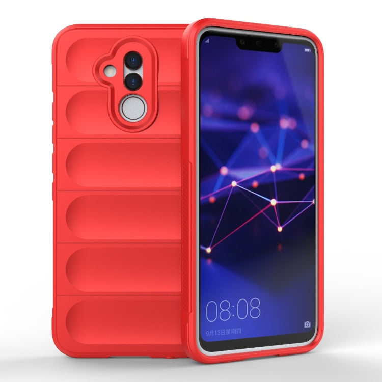 For Huawei Mate 20 Lite Magic Shield TPU + Flannel Phone Case