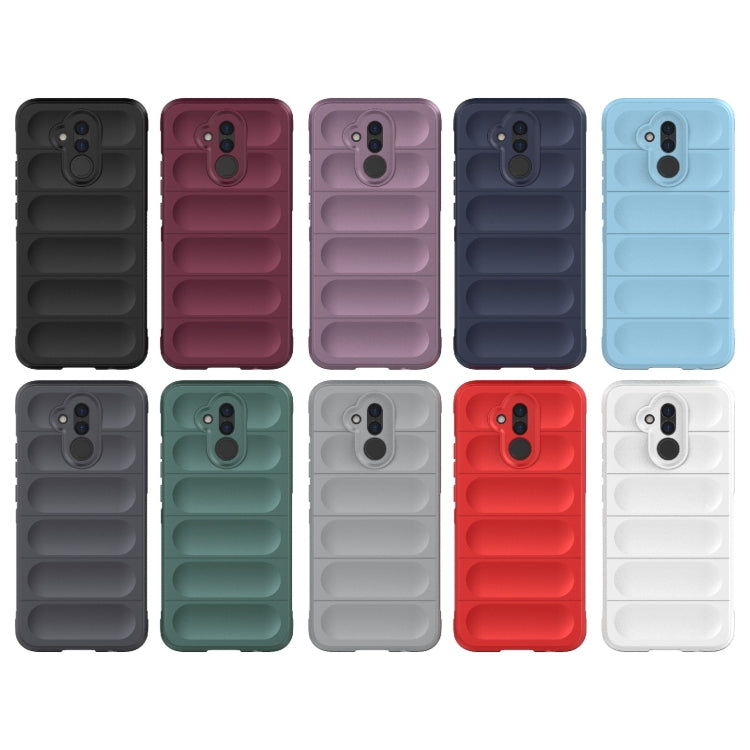For Huawei Mate 20 Lite Magic Shield TPU + Flannel Phone Case