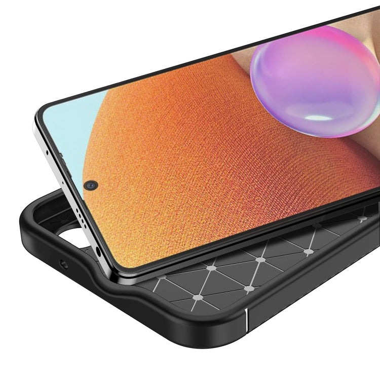 For Xiaomi Redmi Note 12 Pro Speed Carbon Fiber Texture Shockproof TPU Phone Case(Black)