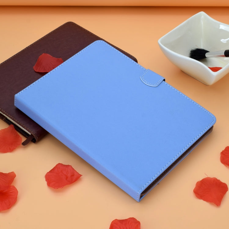 For 7 inch Solid Color Tablet PC Universal Magnetic Horizontal Flip Leather Case with Card Slots & Holder