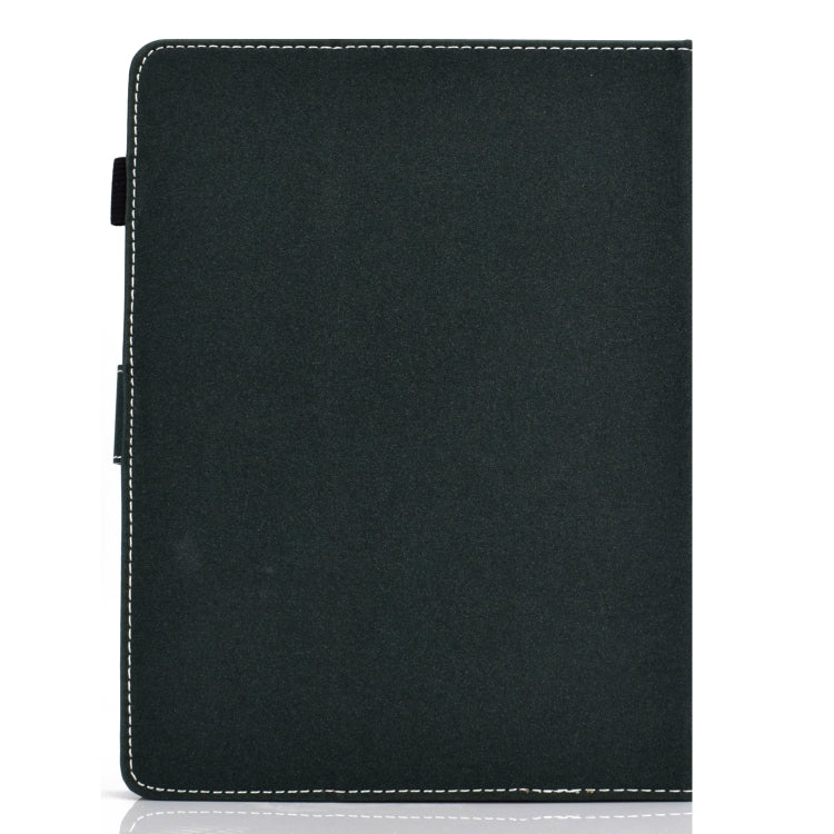 For 8 inch Solid Color Tablet PC Universal Magnetic Horizontal Flip Leather Case with Card Slots & Holder
