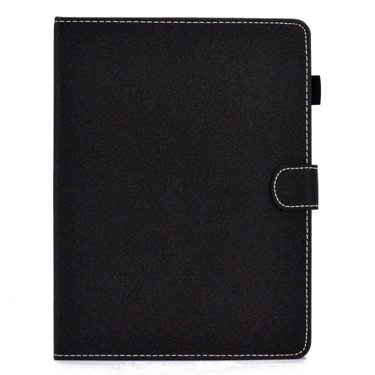 For 10 inch Solid Color Tablet PC Universal Magnetic Horizontal Flip Leather Case with Card Slots & Holder