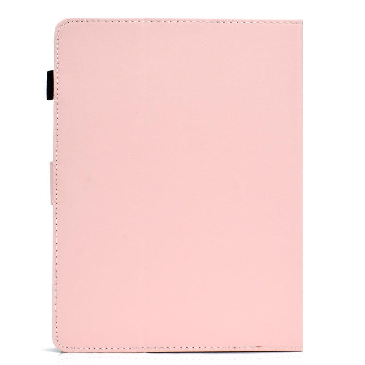 For 10 inch Solid Color Tablet PC Universal Magnetic Horizontal Flip Leather Case with Card Slots & Holder