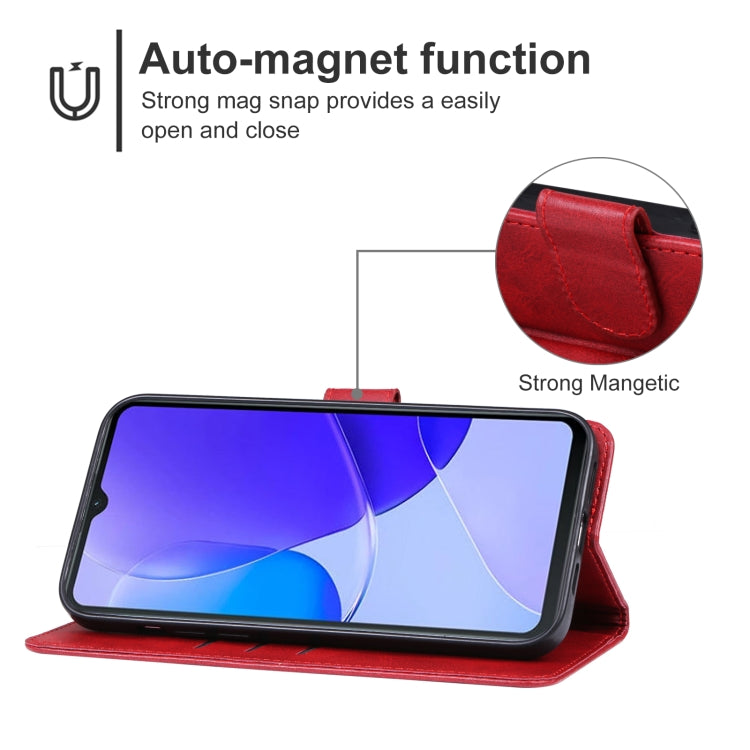 For Oukitel C32 Pro Leather Phone Case