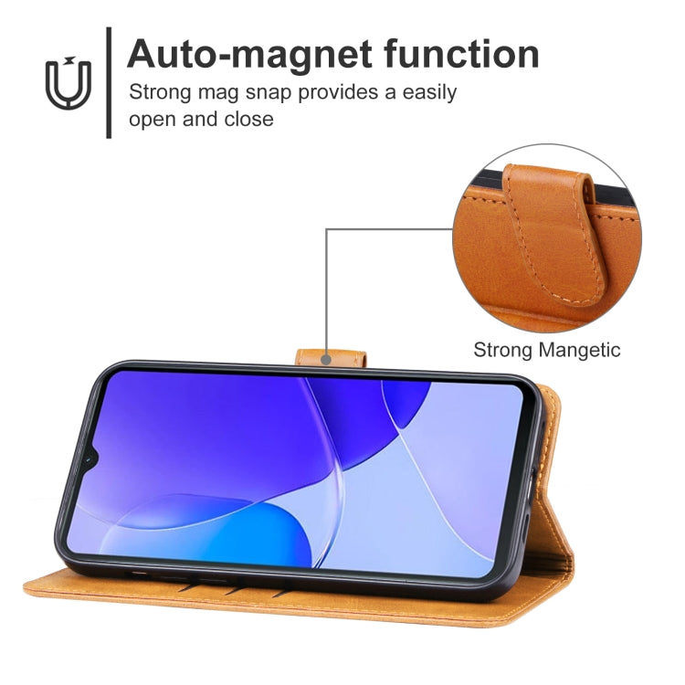 For Oukitel C32 Pro Leather Phone Case