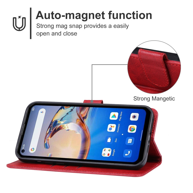 For Unihertz Tank Leather Phone Case