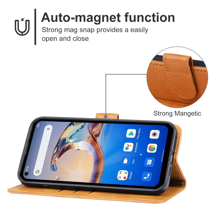 For Unihertz Tank Leather Phone Case