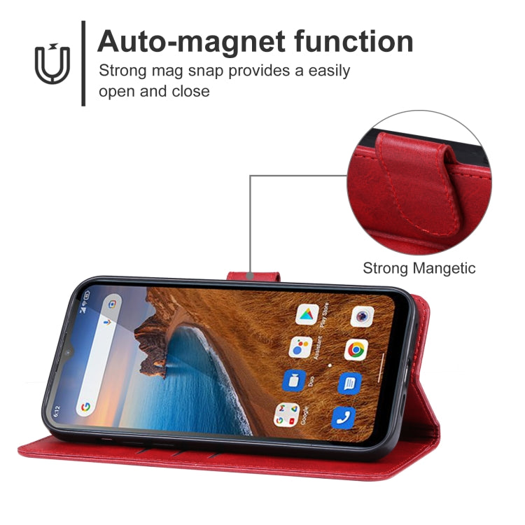 For Unihertz TickTock-E Leather Phone Case