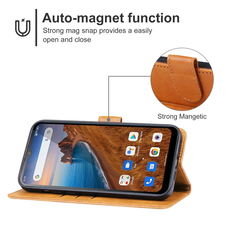For Unihertz TickTock-E Leather Phone Case