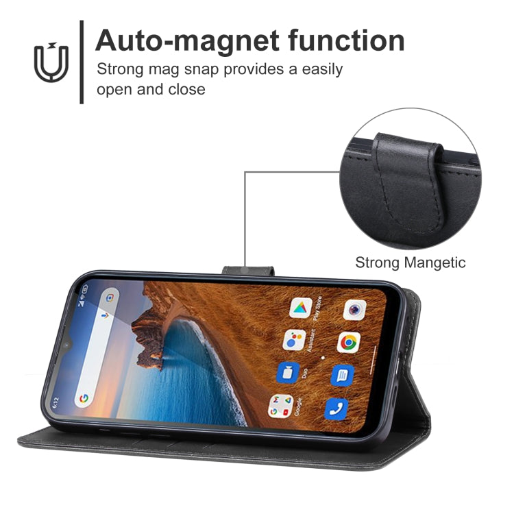 For Unihertz TickTock-E Leather Phone Case