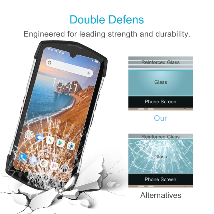 For Unihertz TickTock 10pcs 0.26mm 9H 2.5D Tempered Glass Film