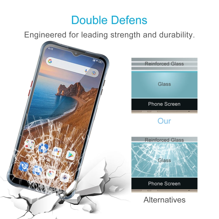 For Unihertz TickTock-E 10pcs 0.26mm 9H 2.5D Tempered Glass Film