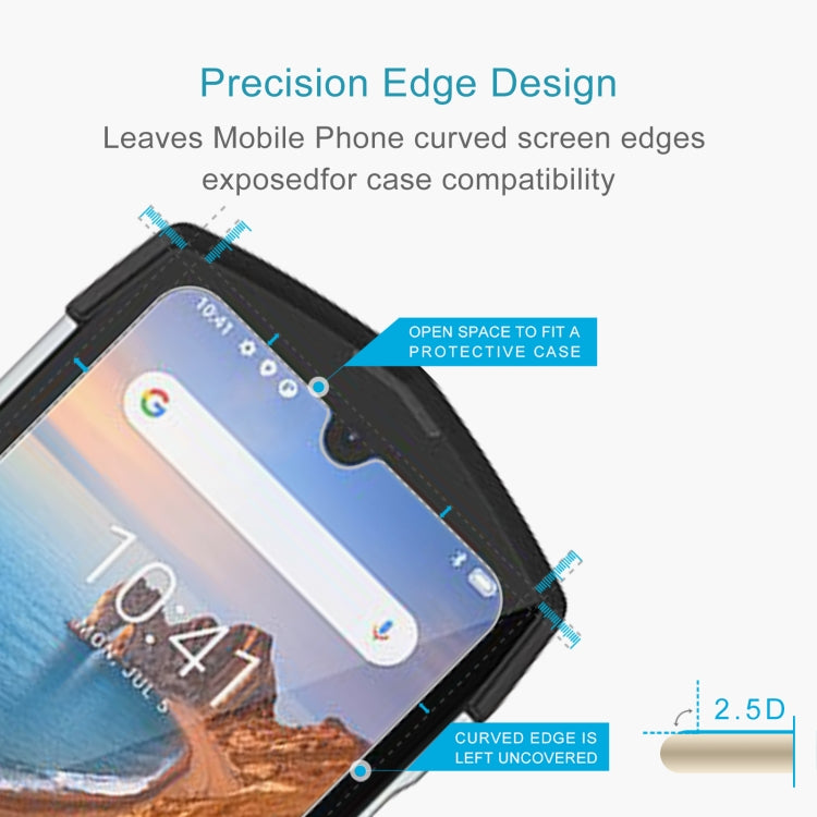 For Unihertz TickTock 50pcs 0.26mm 9H 2.5D Tempered Glass Film