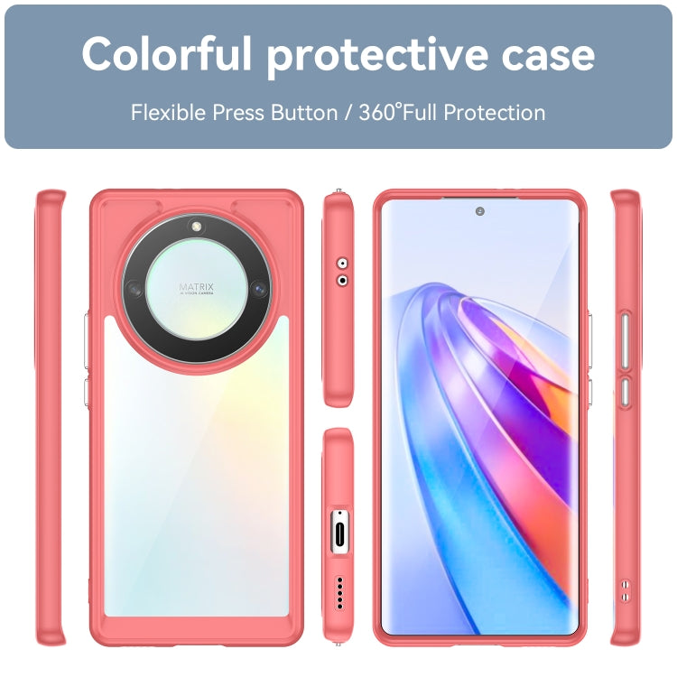 For Honor Magic5 Lite Colorful Series Acrylic + TPU Phone Case