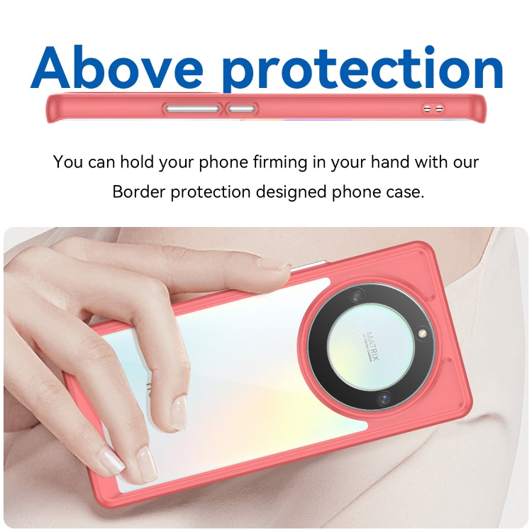 For Honor Magic5 Lite Colorful Series Acrylic + TPU Phone Case