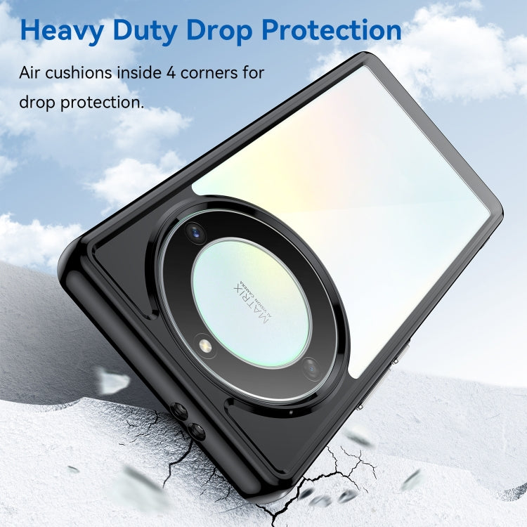 For Honor X9A Colorful Series Acrylic + TPU Phone Case