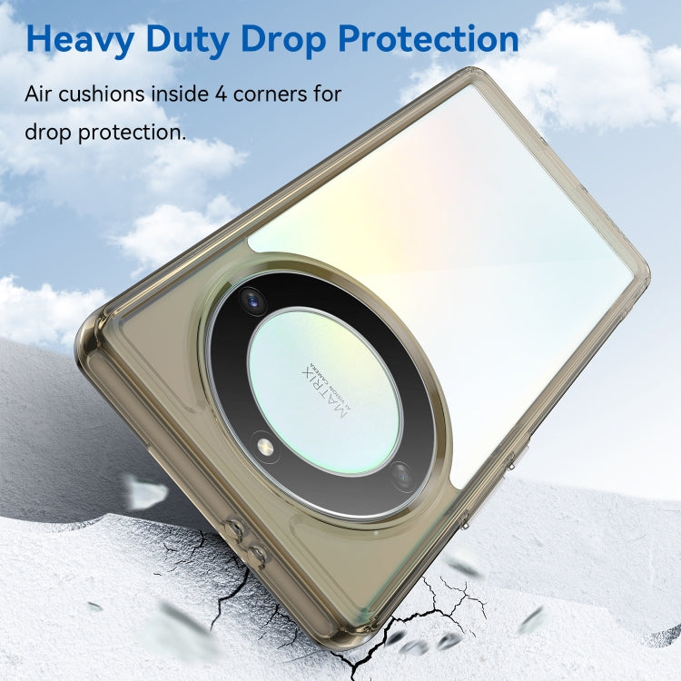 For Honor X9A Colorful Series Acrylic + TPU Phone Case