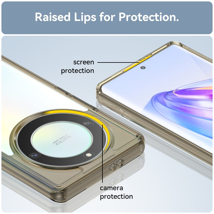 For Honor X9A Colorful Series Acrylic + TPU Phone Case