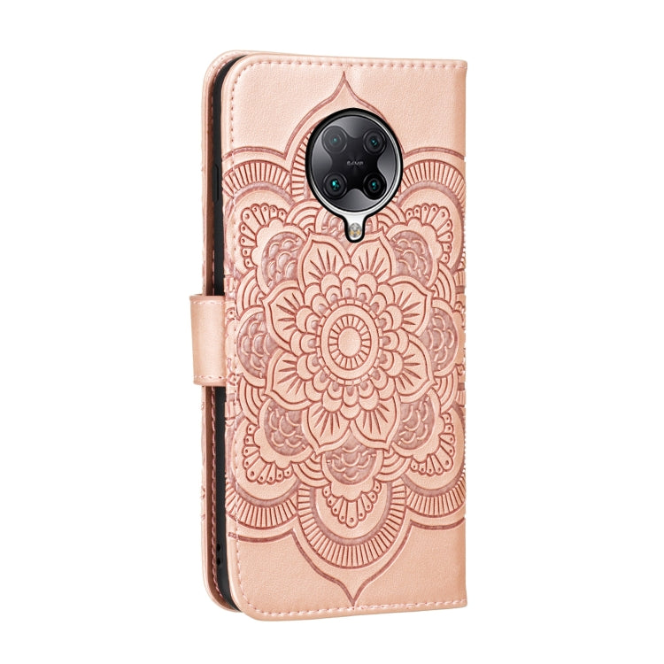 For Xiaomi Redmi K30 Pro Mandala Embossing Pattern Horizontal Flip PU Leather Case with Holder & Card Slots & Walle & Lanyard