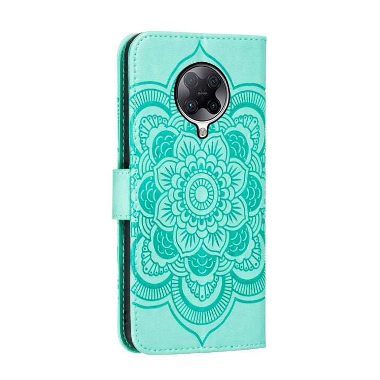 For Xiaomi Redmi K30 Pro Mandala Embossing Pattern Horizontal Flip PU Leather Case with Holder & Card Slots & Walle & Lanyard
