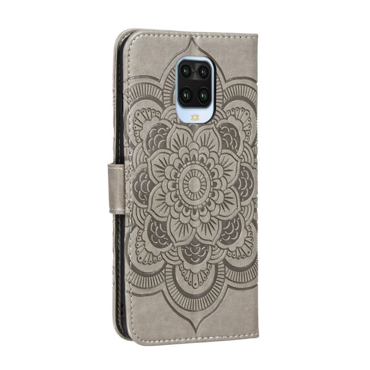For Xiaomi Redmi Note 9 Pro Mandala Embossing Pattern Horizontal Flip PU Leather Case with Holder & Card Slots & Walle & Lanyard