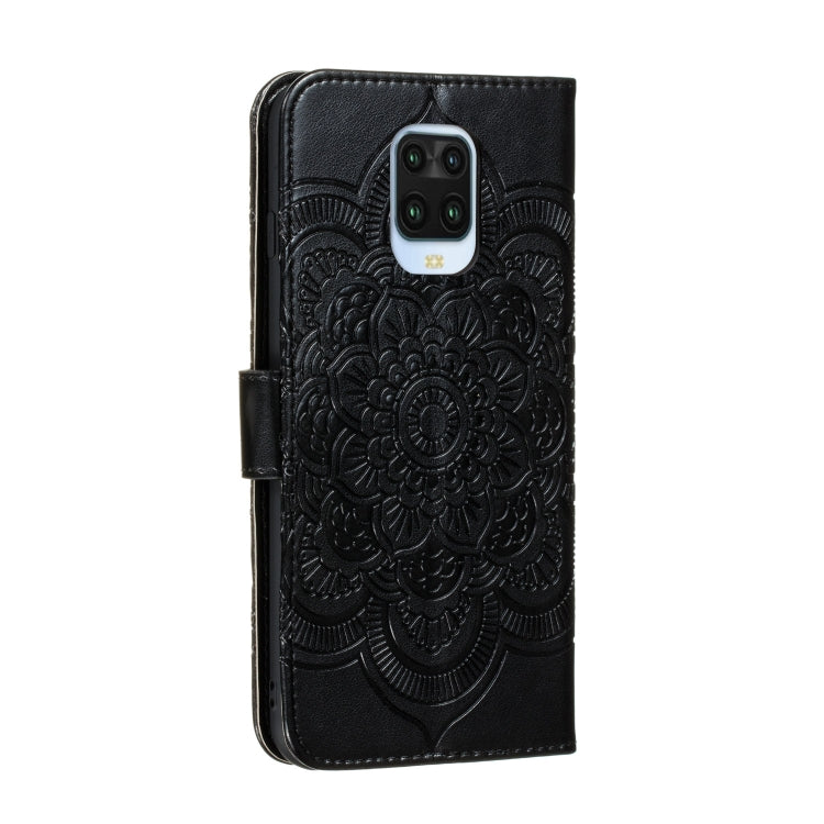 For Xiaomi Redmi Note 9 Pro Mandala Embossing Pattern Horizontal Flip PU Leather Case with Holder & Card Slots & Walle & Lanyard