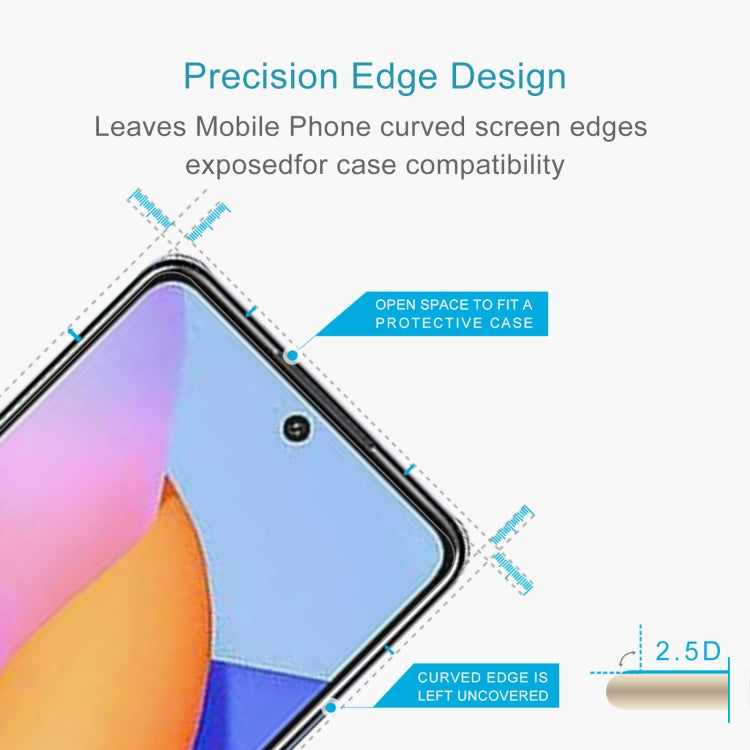 For Honor X10 Lite 10pcs 0.26mm 9H 2.5D Tempered Glass Film