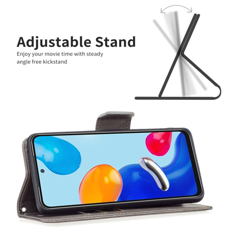 For Xiaomi Redmi Note 12S 4G / Note 11 Lambskin Texture Pure Color Flip Leather Phone Case