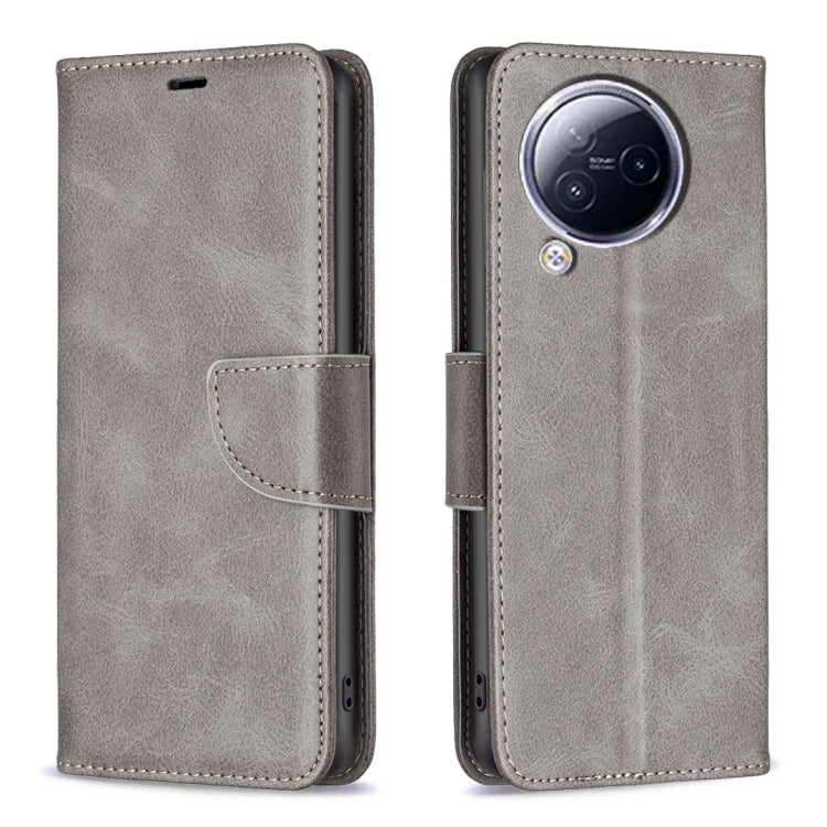 For Xiaomi Civi 3 5G Lambskin Texture Pure Color Flip Leather Phone Case