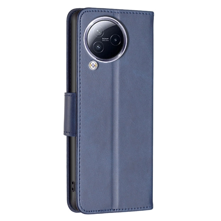 For Xiaomi Civi 3 5G Lambskin Texture Pure Color Flip Leather Phone Case