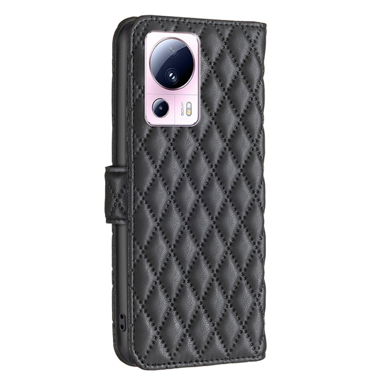 For Xiaomi 13 Lite / Civi 2 Diamond Lattice Wallet Leather Flip Phone Case